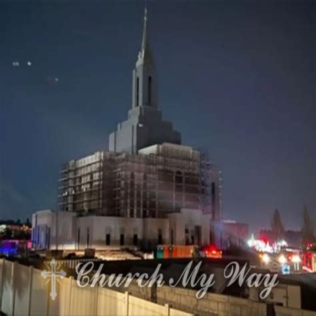 Overnight fire at the Orem Utah Temple extinguished, under investigation